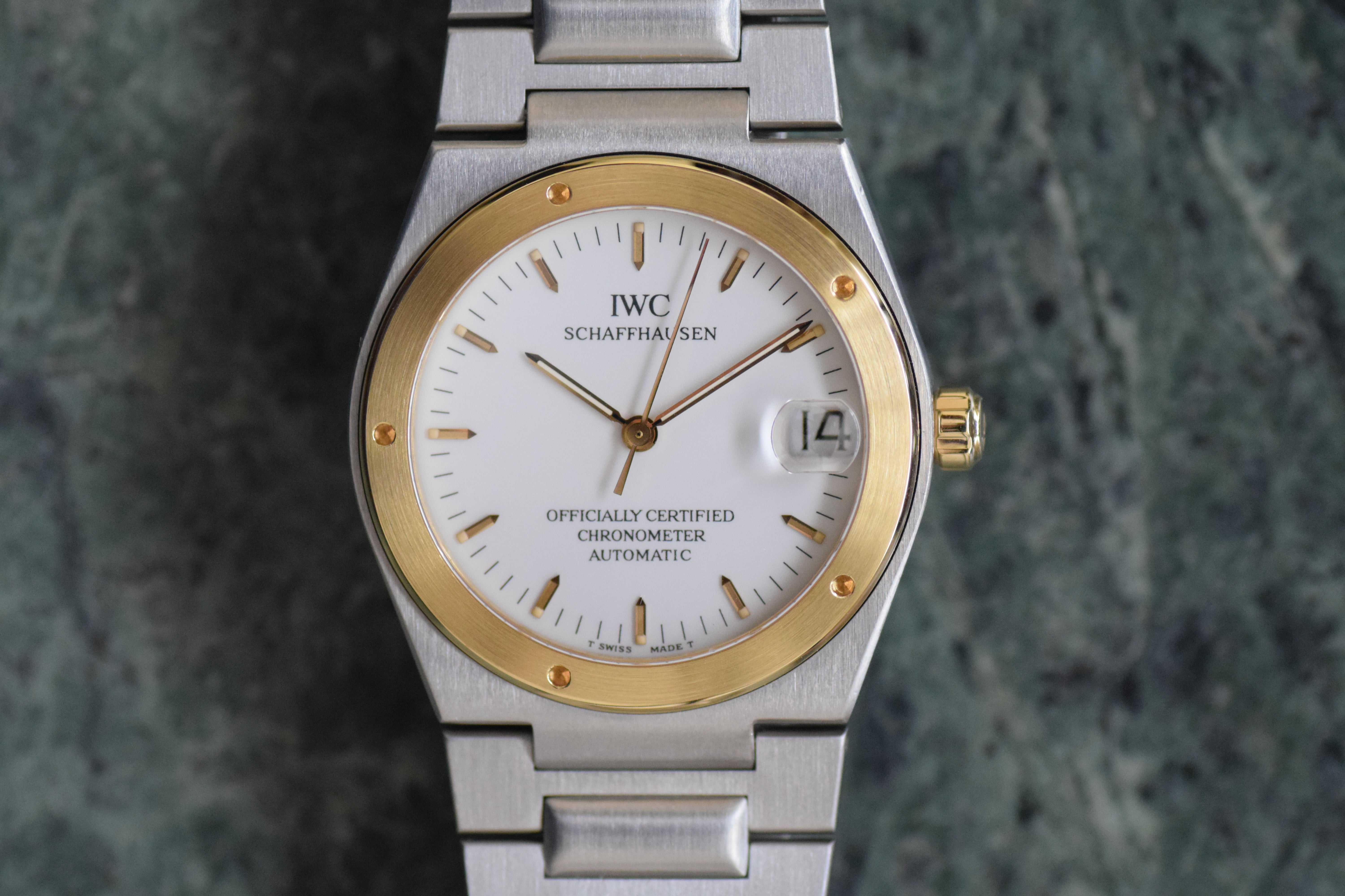 IWC インヂュニア（インジュニア）SL Ref.3521-004 ホワイトダイヤル