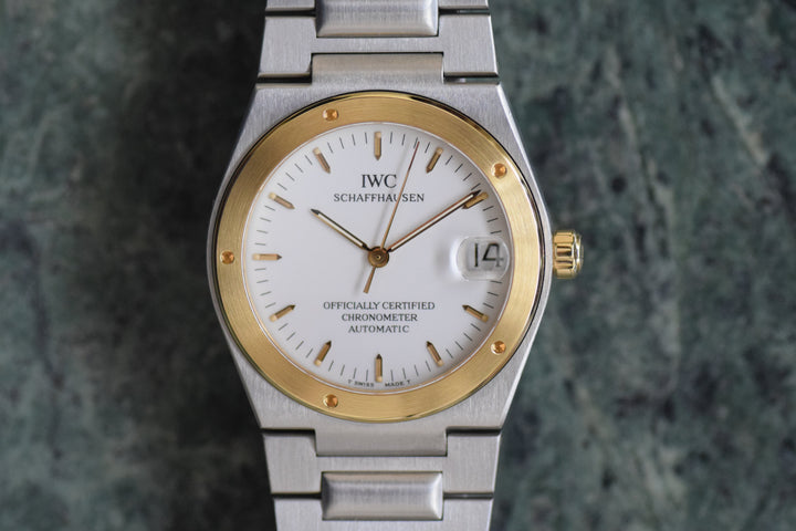 IWC インヂュニア（インジュニア）SL　Ref.3521-004 ホワイトダイヤル ジャガールクルト社製ムーブメント搭載モデル