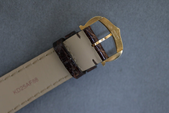 カルティエ ヴィンテージ サントスデュモン LMサイズ WG x YGモデル 手巻き Ref.78225