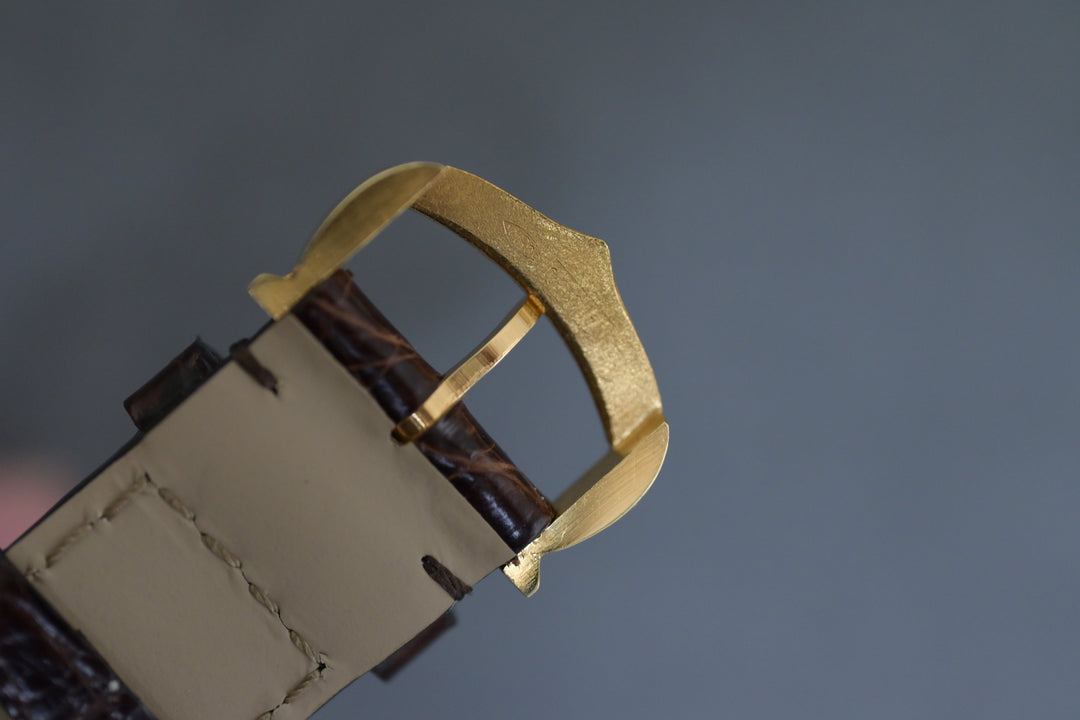 カルティエ ヴィンテージ サントスデュモン LMサイズ WG x YGモデル 手巻き Ref.78225