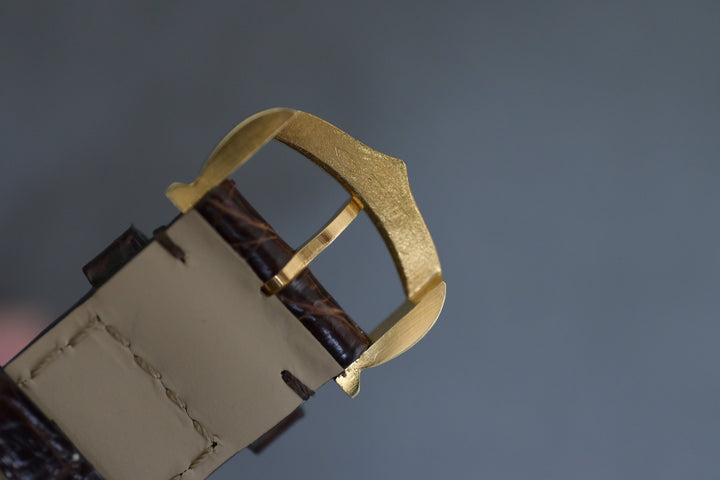 カルティエ ヴィンテージ サントスデュモン LMサイズ WG x YGモデル 手巻き Ref.78225