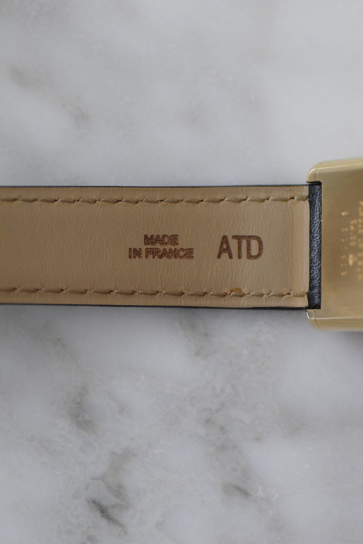 【廃盤】マスト ドゥ カルティエ タンク（マストタンク） ヴィンテージウォッチ 黒文字盤 LMサイズ 手巻き