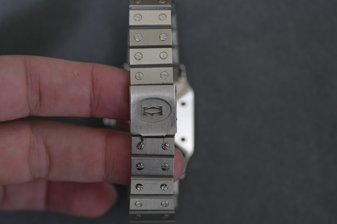 カルティエ　サントスカレ/ガルべ LMサイズ Ref.2960 オールステンレスSS 自動巻モデル