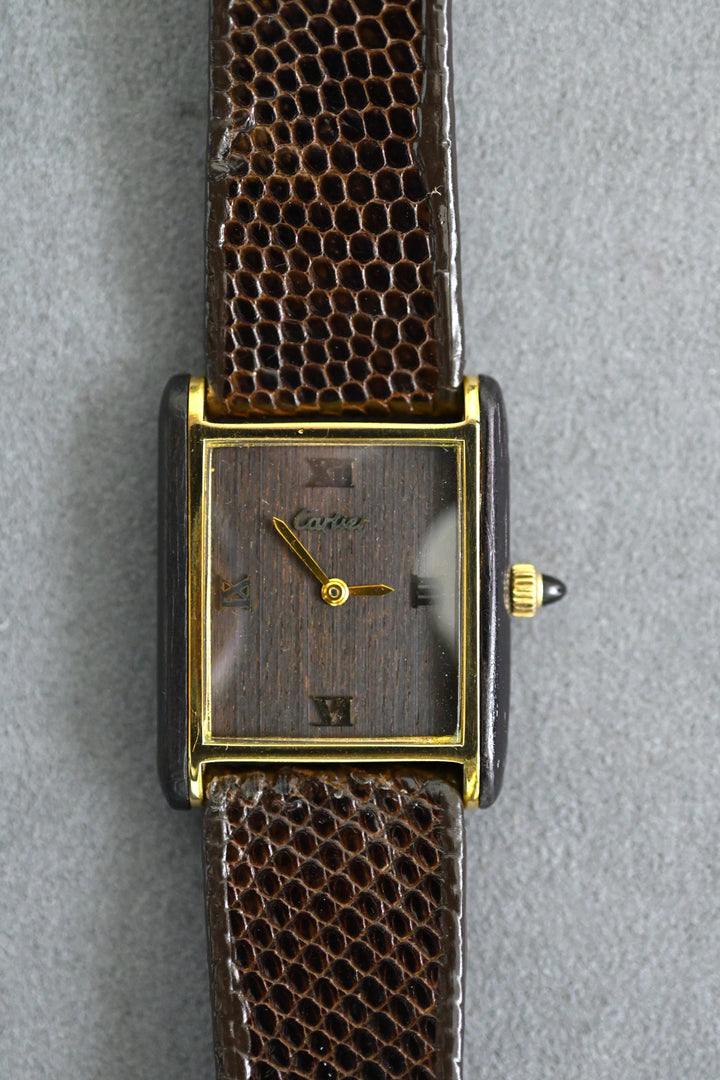 【当時のボックス/尾錠付き】オーガニックウッドタンク ロンドン/パリ/ニューヨークブティック限定モデル Ref.20611