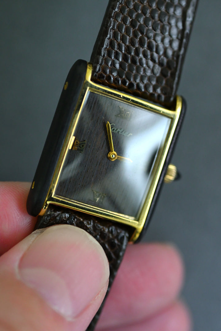 【当時のボックス/尾錠付き】オーガニックウッドタンク ロンドン/パリ/ニューヨークブティック限定モデル Ref.20611