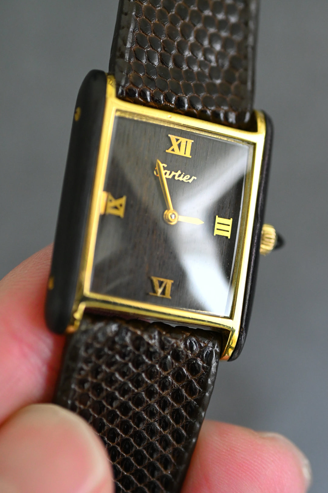 【当時のボックス/尾錠付き】オーガニックウッドタンク ロンドン/パリ/ニューヨークブティック限定モデル Ref.20611