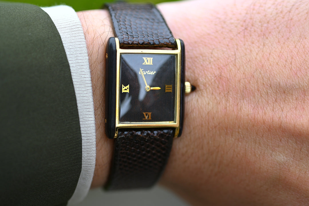 【当時のボックス/尾錠付き】オーガニックウッドタンク ロンドン/パリ/ニューヨークブティック限定モデル Ref.20611