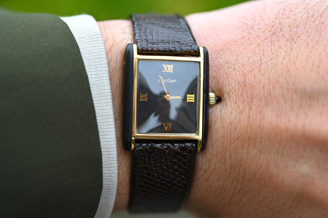 【当時のボックス/尾錠付き】オーガニックウッドタンク ロンドン/パリ/ニューヨークブティック限定モデル Ref.20611