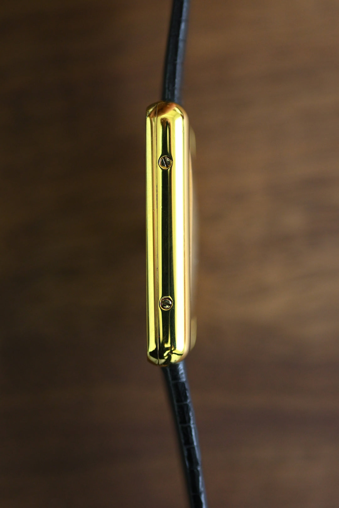 廃盤マスト ドゥ カルティエ タンク　ユニセックス ヴィンテージウォッチ ブレゲ数字 LMサイズ 純銀に18Kヴェルメイユ