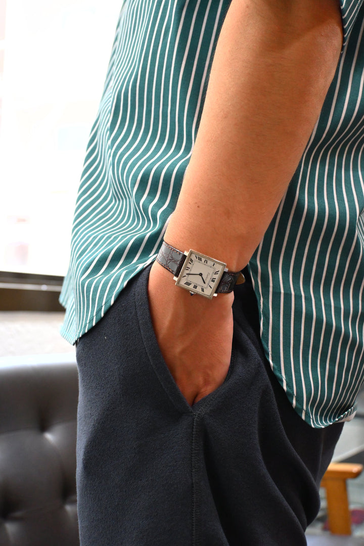 1970年代製　プレマストタンク スクエア スターリングシルバー925製 希少モデル