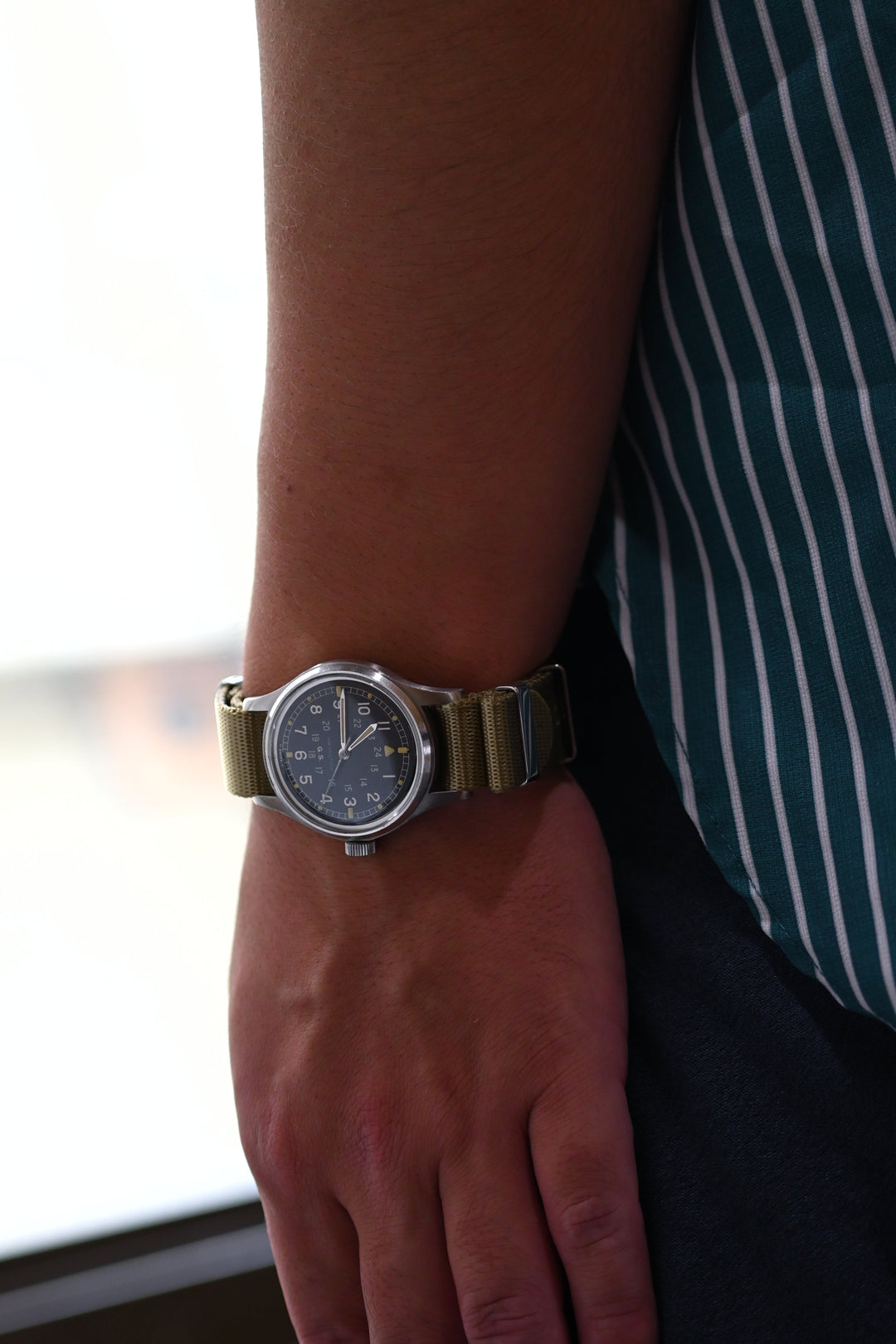 ハミルトンG.S.トロピカライズド24時間表記 後期型Cal.S75S　1960年代ヴィンテージミリタリーウォッチ『ハミルトン マーク11』