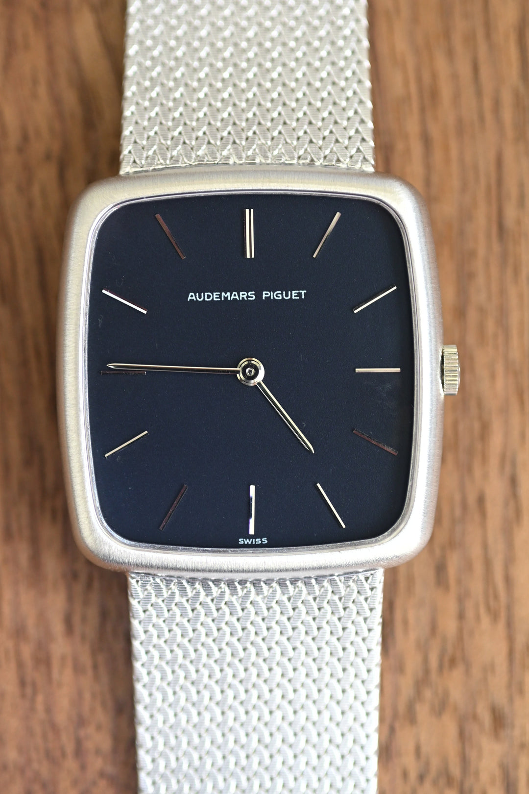 AUDEMARS PIGUET オーデマピゲ 18KWG ブレス一体型 1970年代