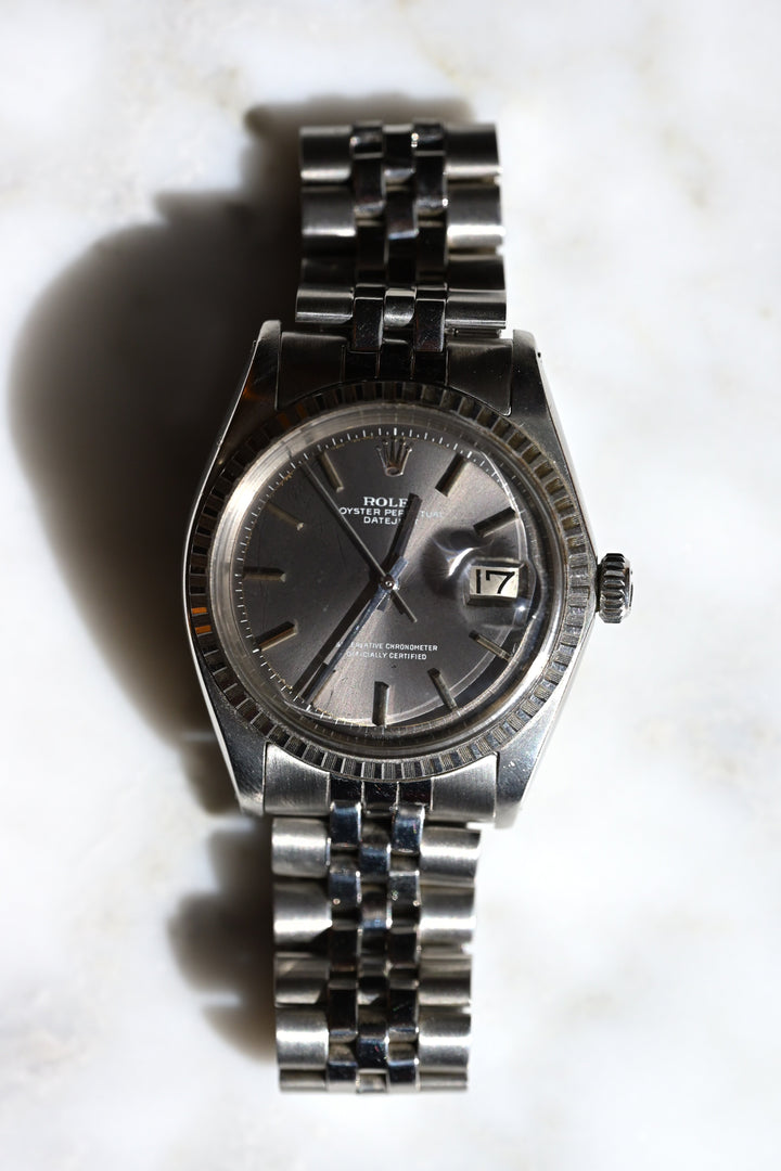 ROLEX ロレックス デイトジャスト Ref.1603 グレーゴースト文字盤 ノンルミナス