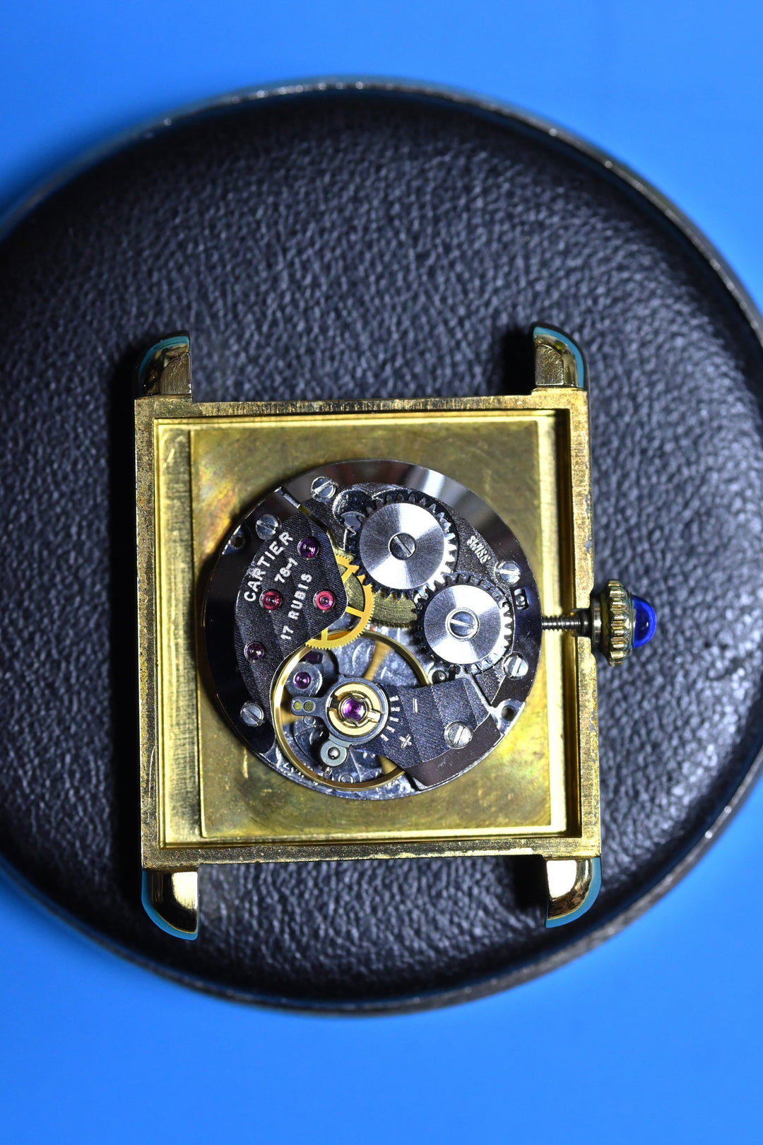 CARTIER カルティエ マストタンク LMサイズ マルチカラー 手巻き