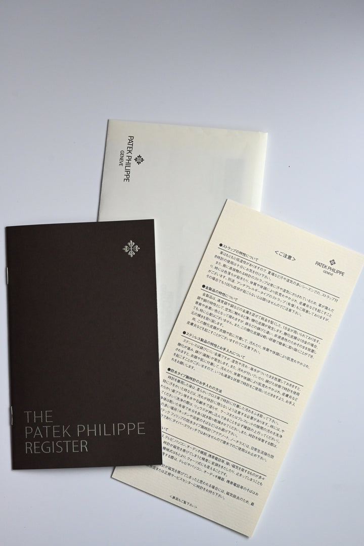 【修理明細書】PATEK PHILIPPE パテックフィリップ カラトラバ ステンレスモデル Ref.3579A-201