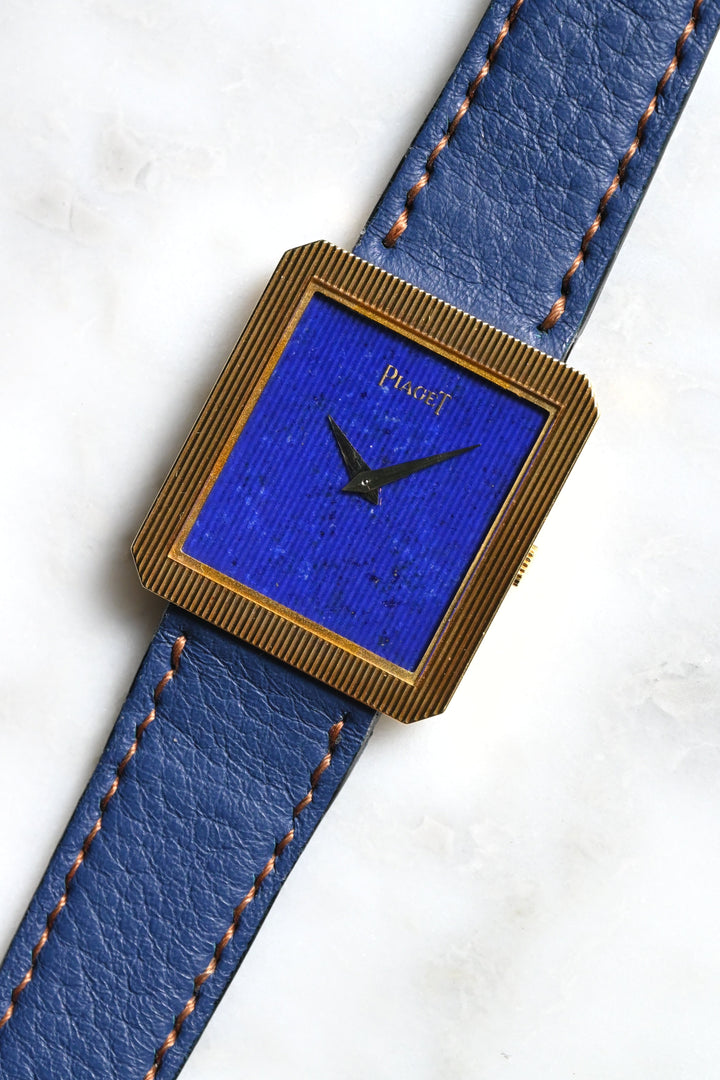 PIAGET ピアジェ プロトコール 18KYG ラピスラズリ文字盤