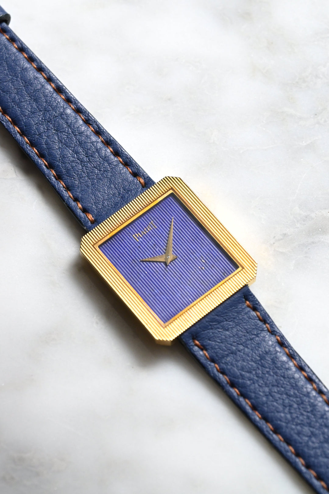 PIAGET ピアジェ プロトコール 18KYG ラピスラズリ文字盤