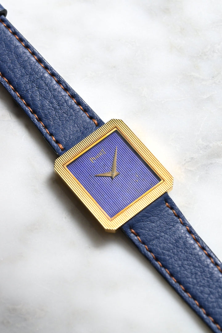 PIAGET ピアジェ プロトコール 18KYG ラピスラズリ文字盤