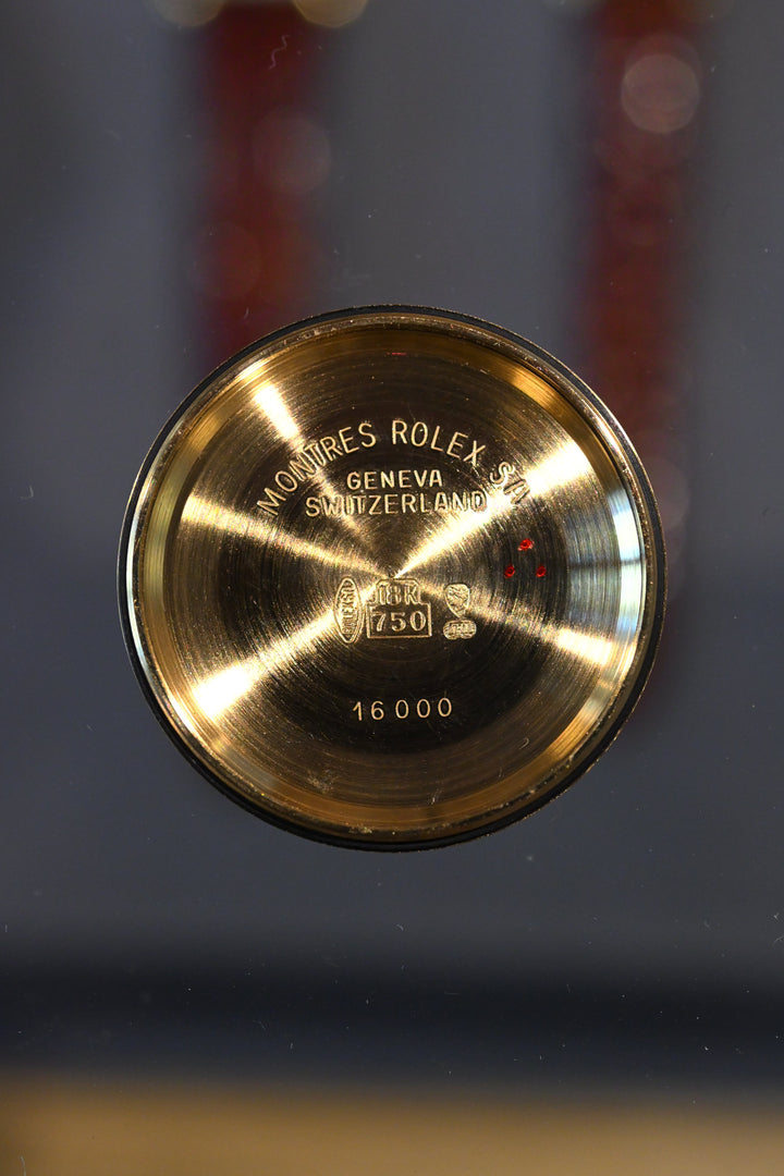 ROLEX ロレックス デイトジャスト 18KYG Ref.16018 ボイラーゲージ アイボリーダイヤル