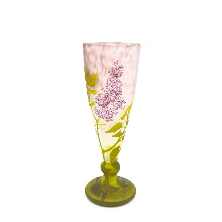ドーム兄弟（ドームナンシー）咲き乱れるライラックの花の花瓶