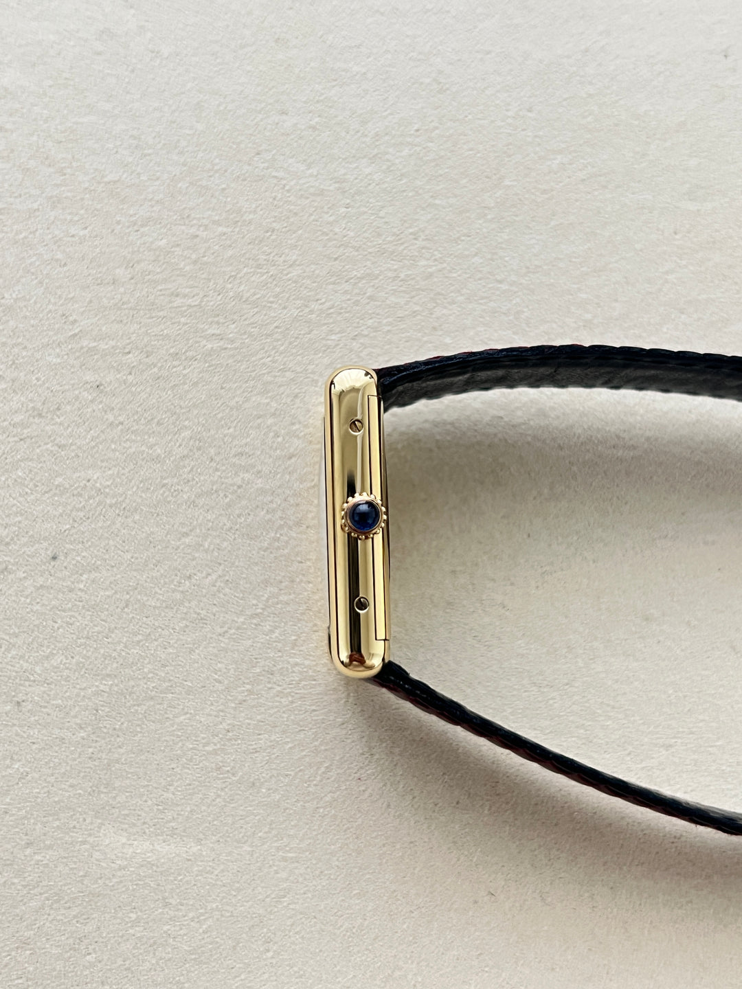 マスト ドゥ カルティエ タンク スターリングシルバーに18金ヴェルメイユ　LMサイズ