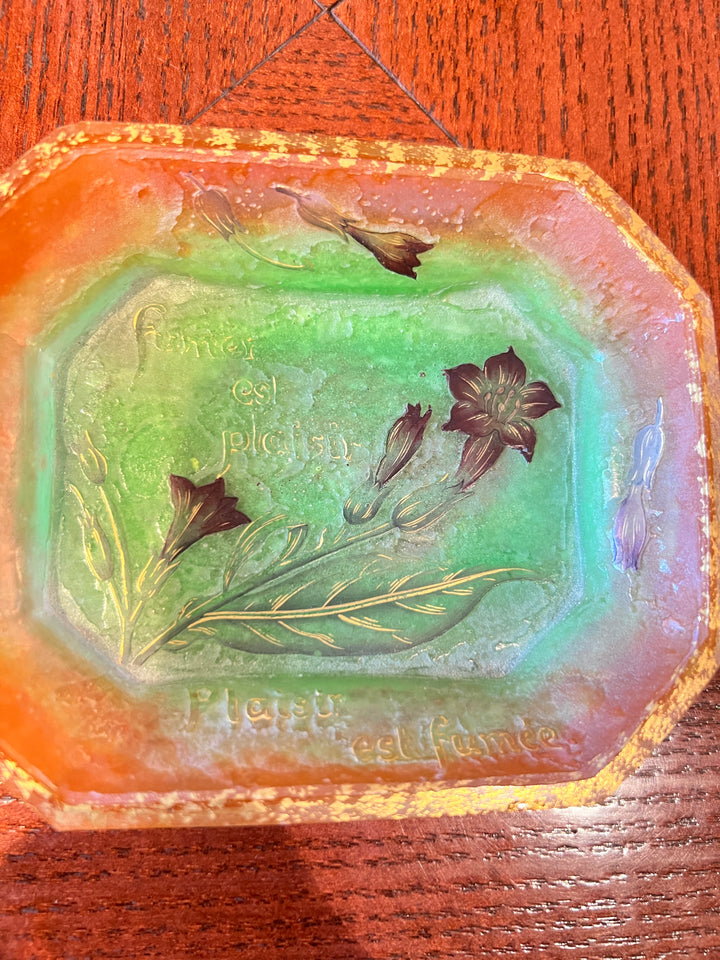 ドーム兄弟（ドームナンシー）タバコの花の小さなトレイ花瓶