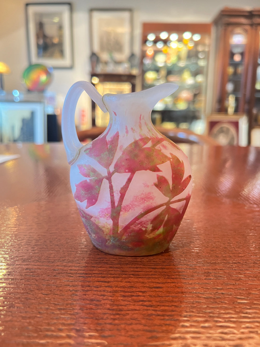 ドーム兄弟（ドームナンシー）ケマンソウの花の水差し型花瓶