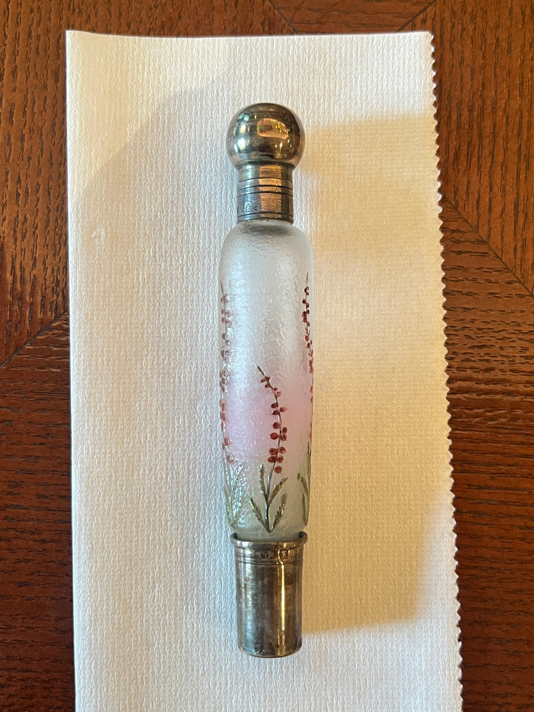 ドーム兄弟（ドームナンシー）　花紋香水瓶