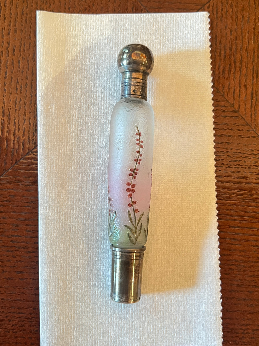 ドーム兄弟（ドームナンシー）　花紋香水瓶