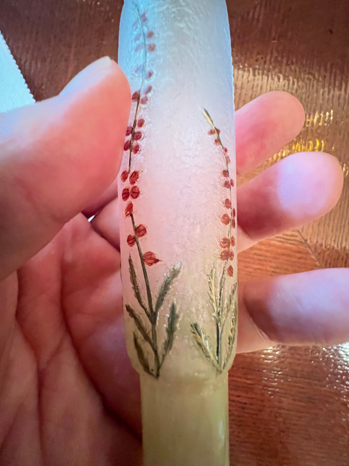 ドーム兄弟（ドームナンシー）　花紋香水瓶