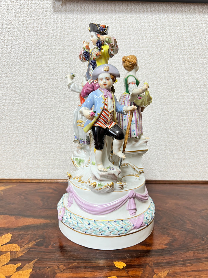 （委託品）マイセン 人形 子供 庭師 J.J.ケンドラー NO.B60 1860年頃