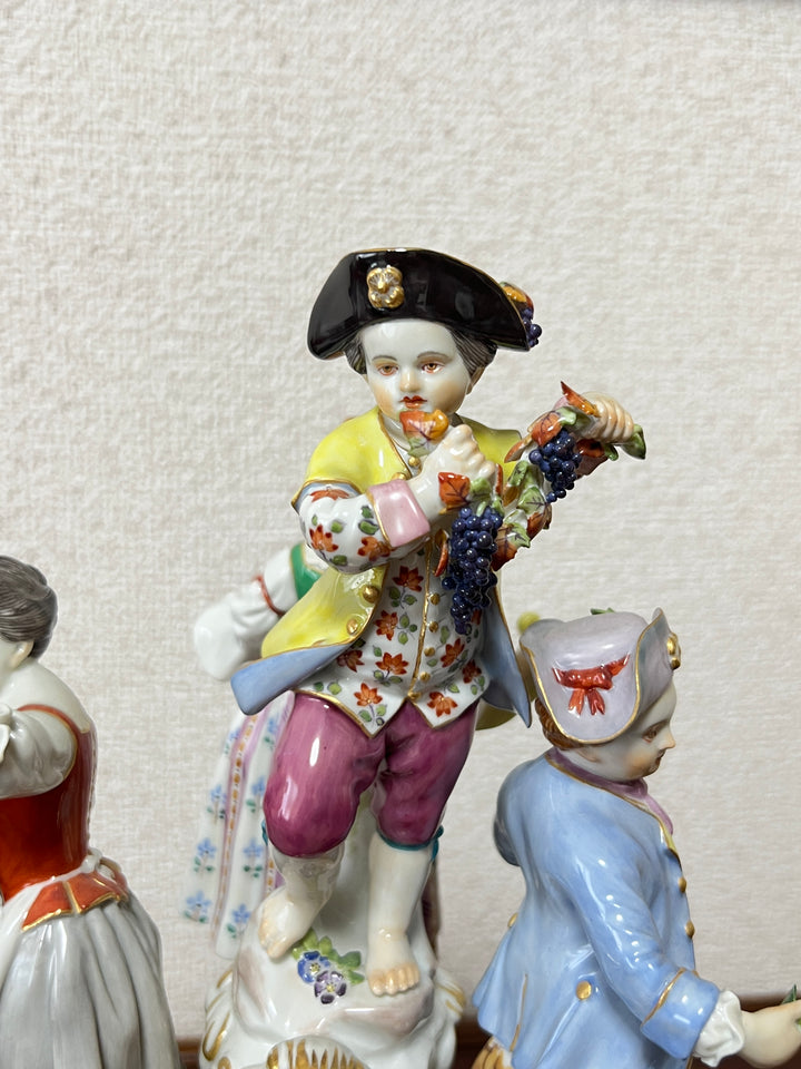 （委託品）マイセン 人形 子供 庭師 J.J.ケンドラー NO.B60 1860年頃