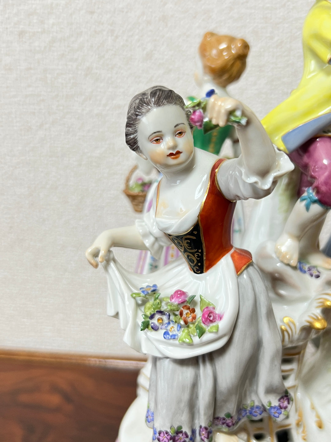 （委託品）マイセン 人形 子供 庭師 J.J.ケンドラー NO.B60 1860年頃