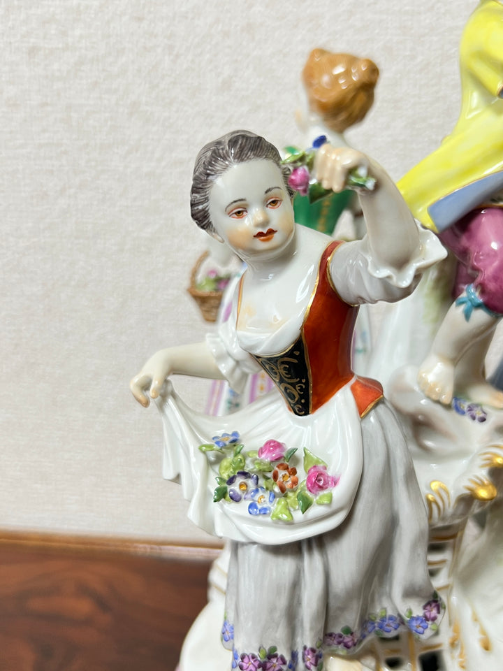 （委託品）マイセン 人形 子供 庭師 J.J.ケンドラー NO.B60 1860年頃