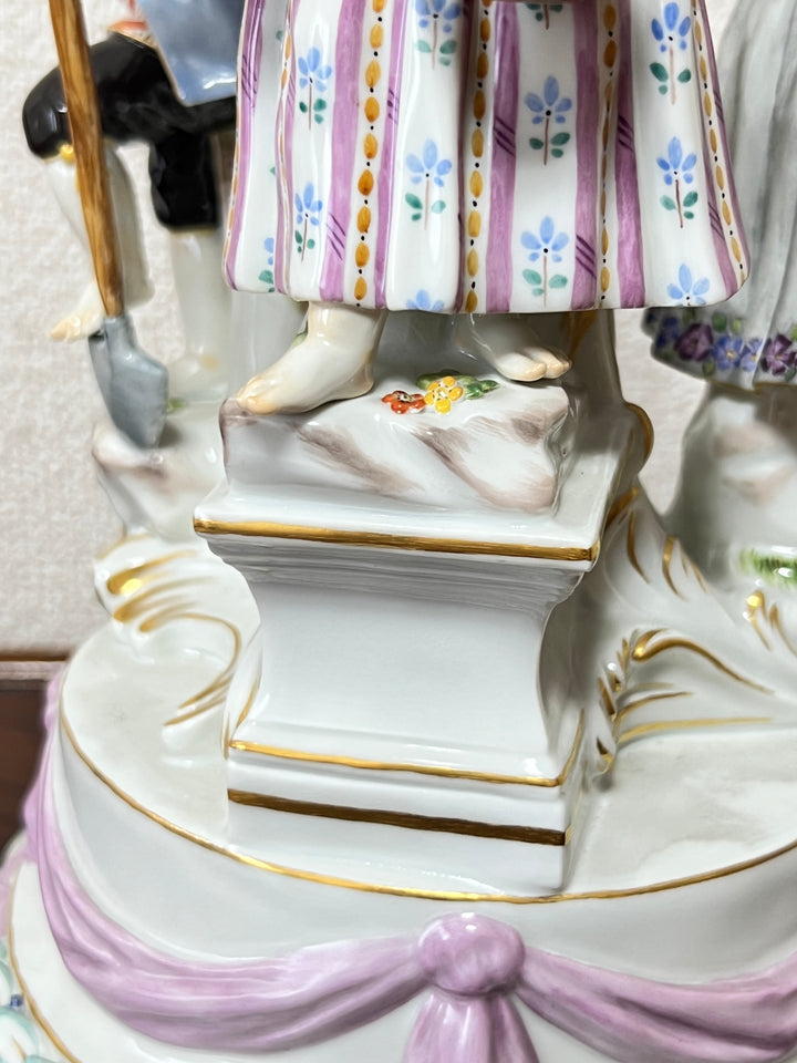 （委託品）マイセン 人形 子供 庭師 J.J.ケンドラー NO.B60 1860年頃