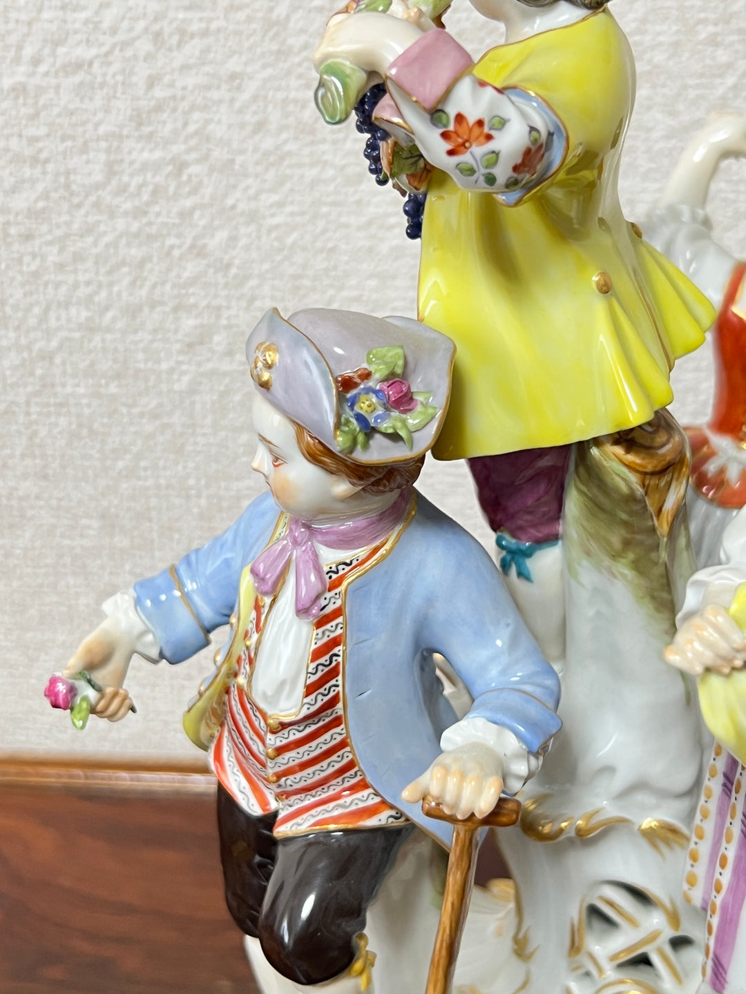 （委託品）マイセン 人形 子供 庭師 J.J.ケンドラー NO.B60 1860年頃