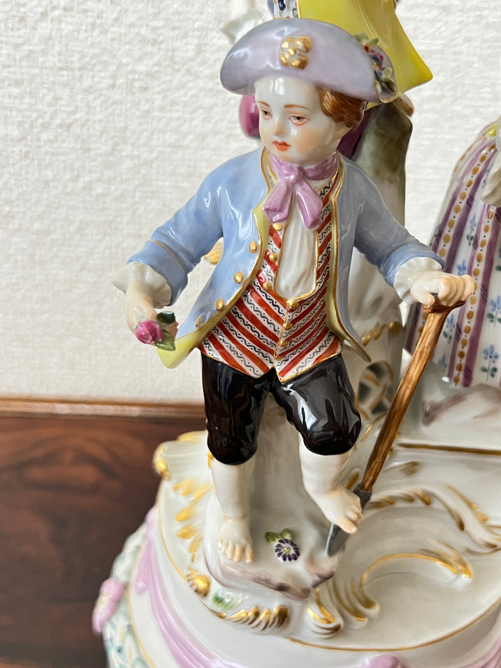 （委託品）マイセン 人形 子供 庭師 J.J.ケンドラー NO.B60 1860年頃