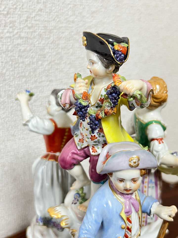 （委託品）マイセン 人形 子供 庭師 J.J.ケンドラー NO.B60 1860年頃