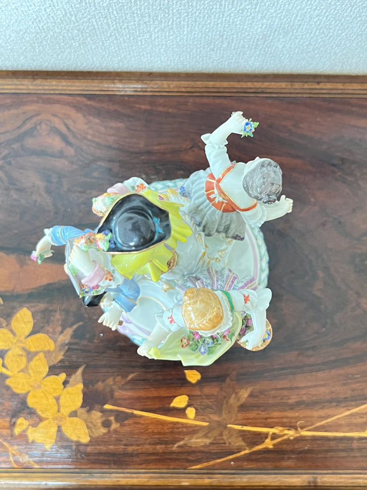 （委託品）マイセン 人形 子供 庭師 J.J.ケンドラー NO.B60 1860年頃