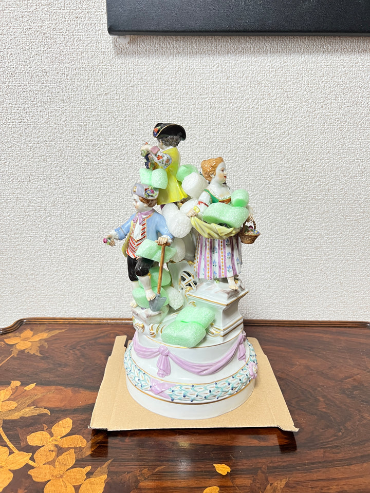 （委託品）マイセン 人形 子供 庭師 J.J.ケンドラー NO.B60 1860年頃