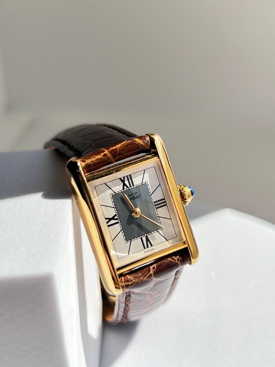 カルティエ　レディース　マストタンク　ヴィンテージ品　オーガニックウッド　限定品 SELECT INC. [CARTIER Organic Tank Wood ロンドンブティック限定 1975