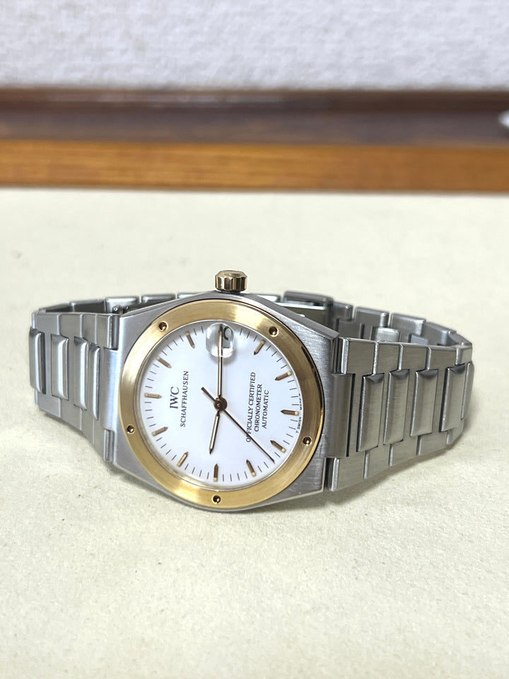 IWC インヂュニア（インジュニア）SL　Ref.3521-004 ホワイトダイヤル ジャガールクルト社製ムーブメント搭載モデル
