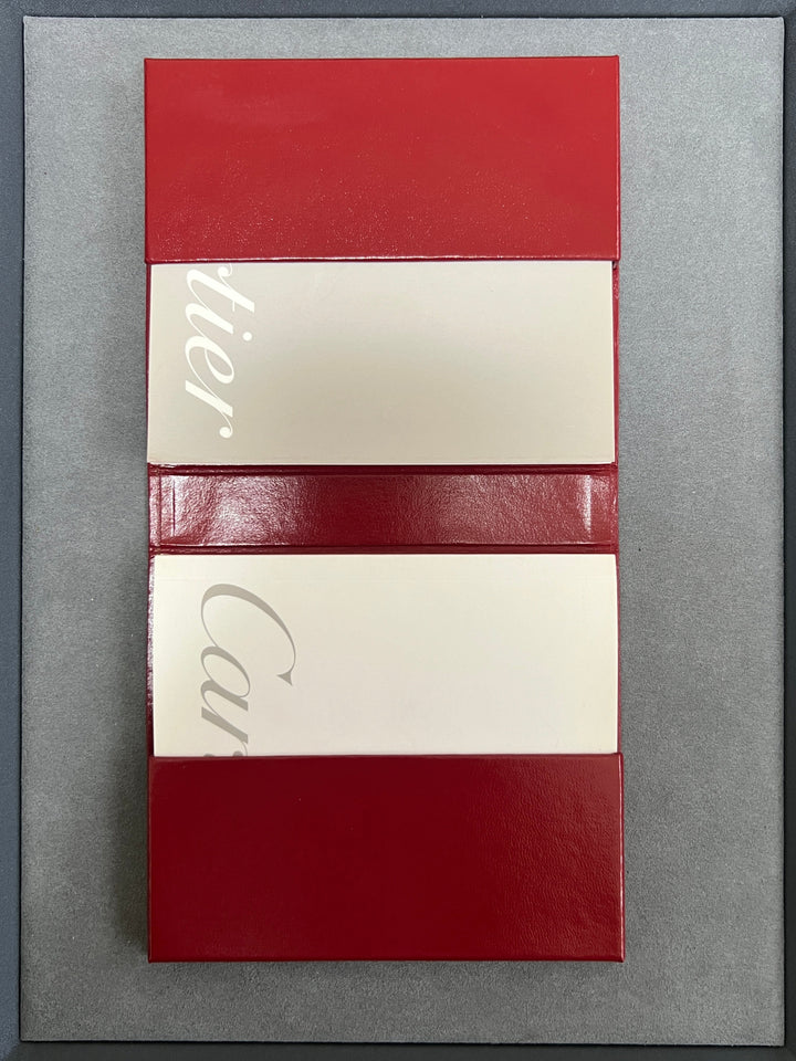 【箱/保証書付き/廃盤】マスト ドゥ カルティエ タンク2003年クリスマス限定モデル 石畳薄紫 MMサイズ