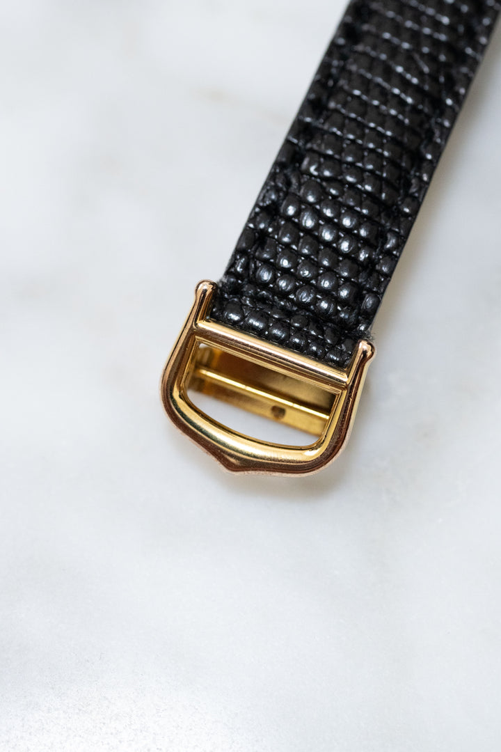 CARTIER カルティエ マストタンク ブラックダイヤル SMサイズ クォーツ