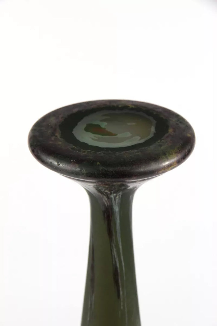 ドーム兄弟（ドームナンシー）スピノサスモモの実が描かれた花瓶