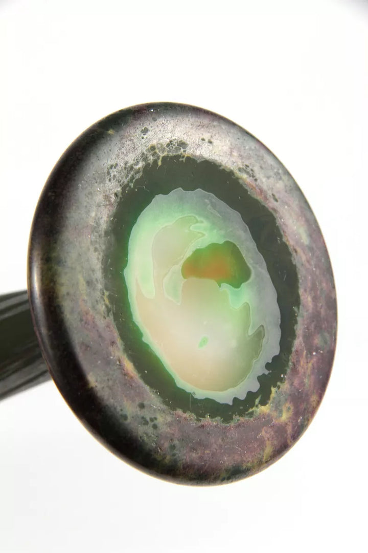 ドーム兄弟（ドームナンシー）スピノサスモモの実が描かれた花瓶