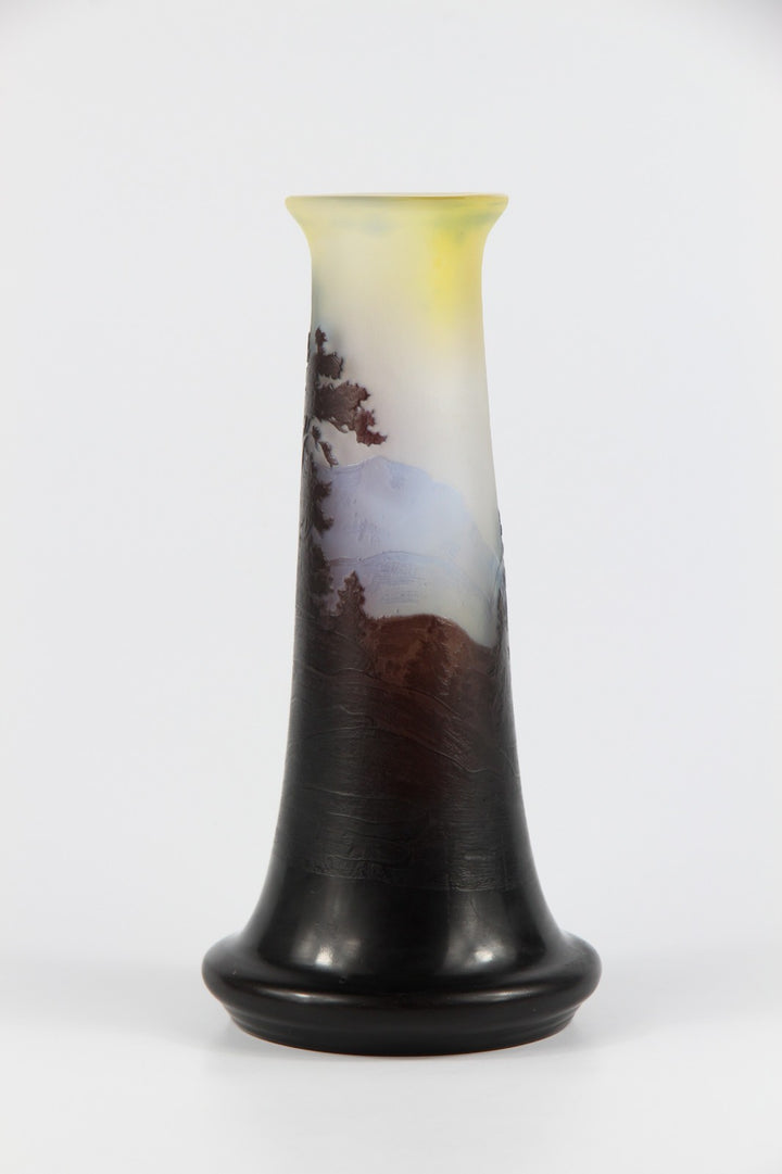 エミールガレ 山岳風景の花瓶