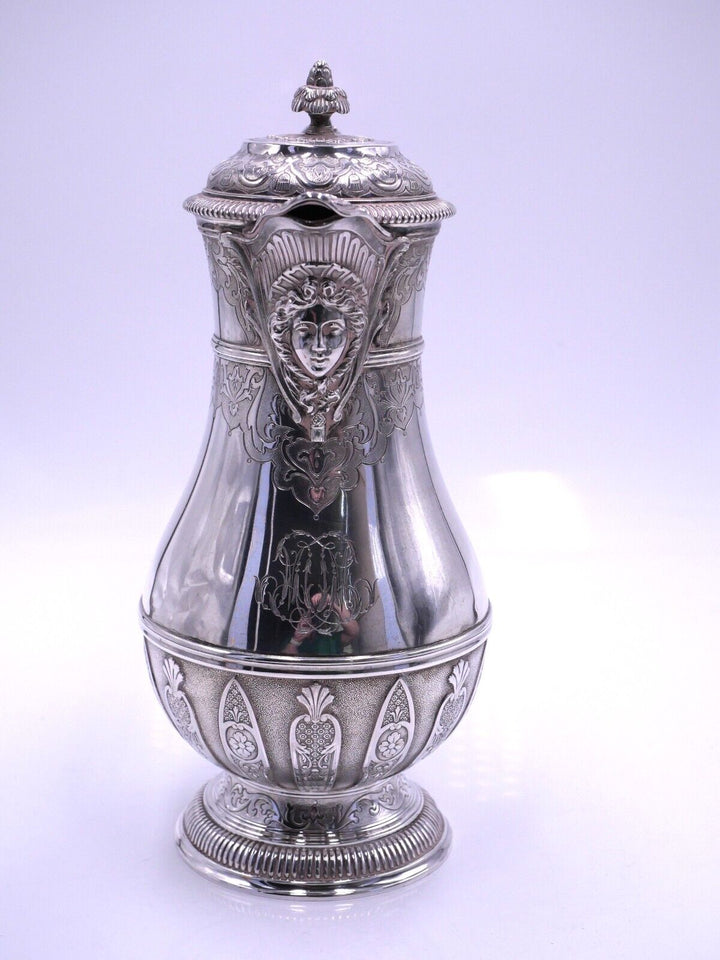 カルディヤック スターリングシルバー コーヒーポット  ルネサンス マスカロン