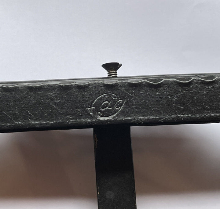 ミューラー兄弟 錬鉄製のアールデコ調シャンデリア アールデコシャンデリア