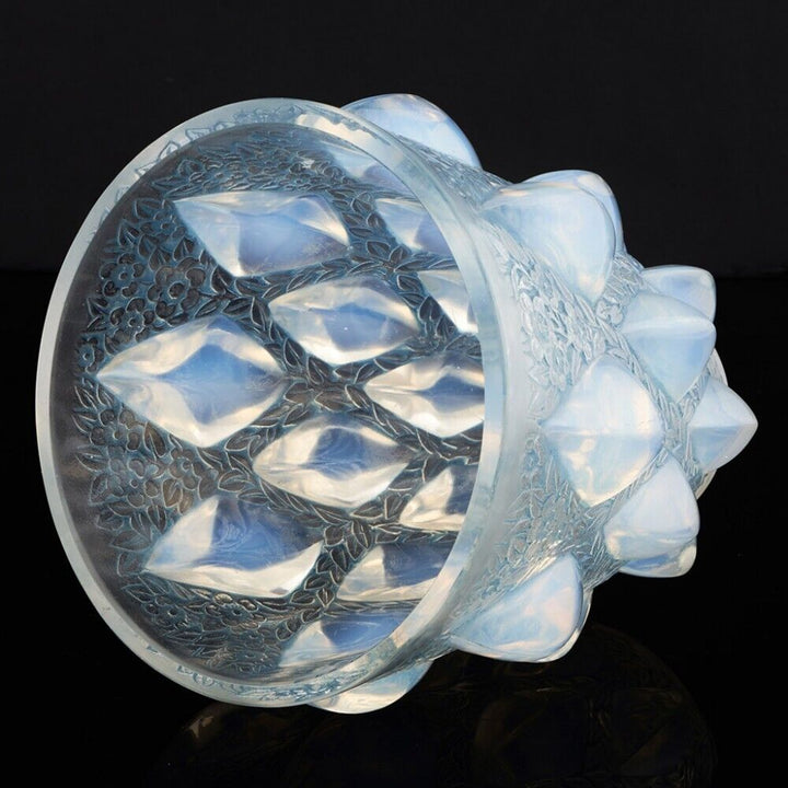 ルネ・ラリック オパールセント&ステンド ランピヨン 花瓶 1927年デザイン
